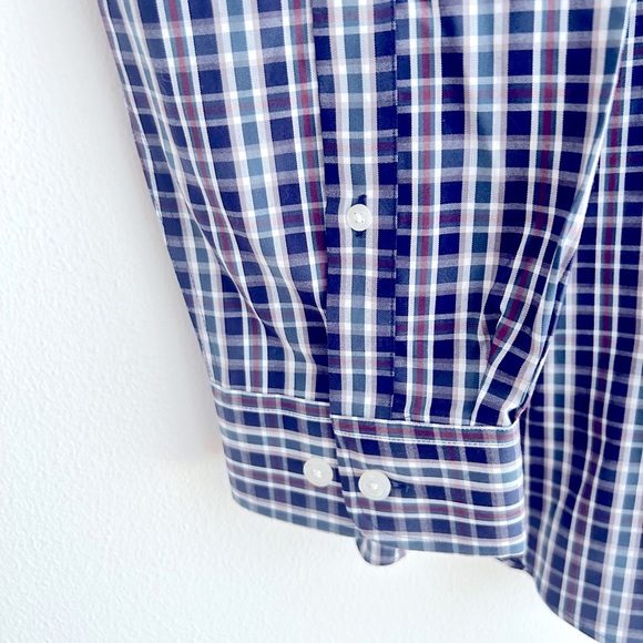 NWT Duluth Trading Co. Wrinklefighter Long Sleeve Button Down Shirt Size XL - Picture 9 of 10